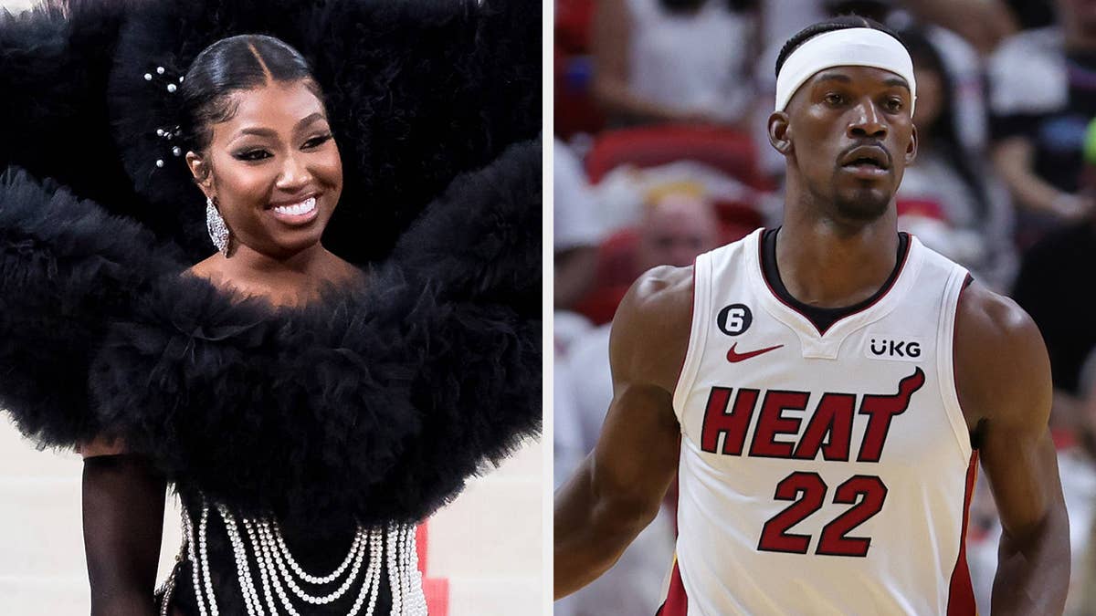 Yung Miami responded to speculation that emerged online after she and Jimmy Butler interacted during Sunday's game.