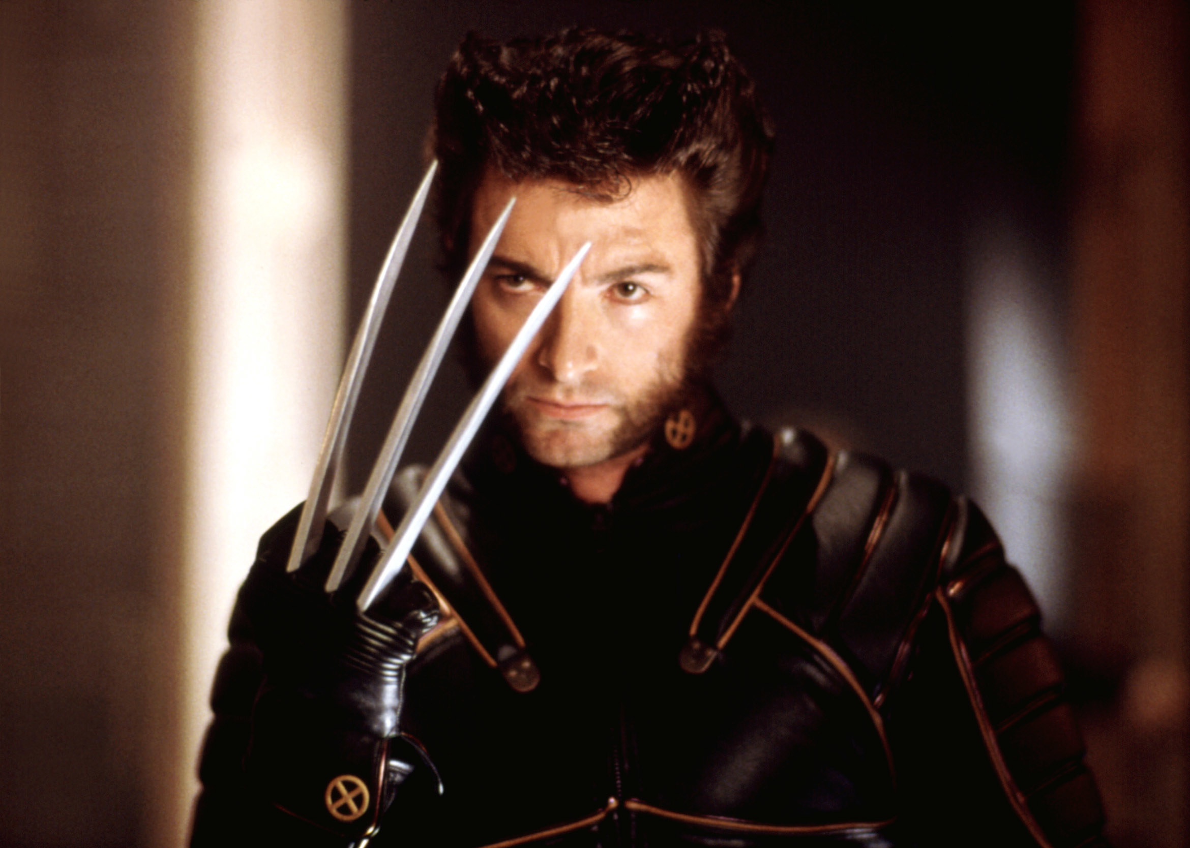 wolverine with his claws out