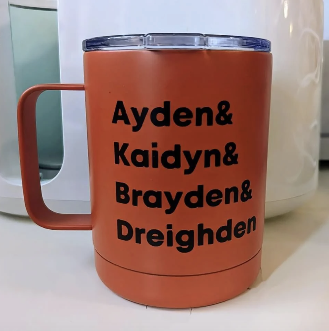Ayden, Kaidyn, Brayden, and Dreighden