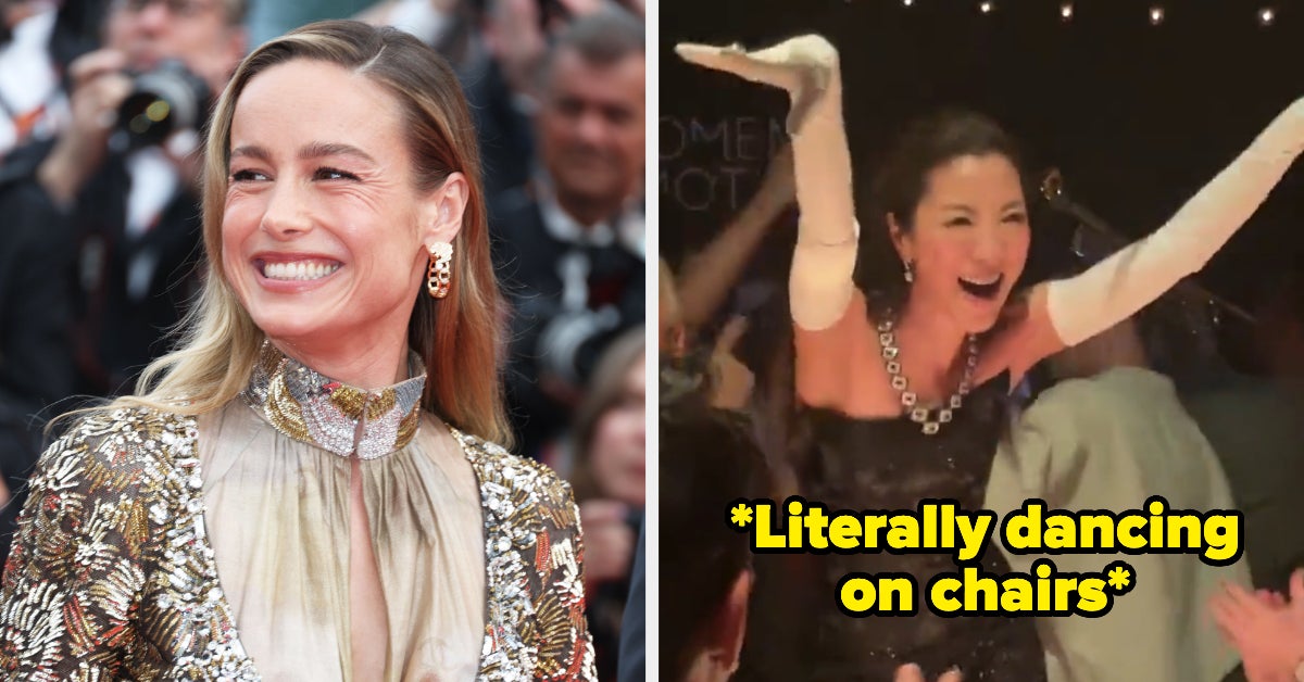 This Viral Video Of Brie Larson And Michelle Yeoh Dancing Together At A Cannes Afterparty Is Perfect