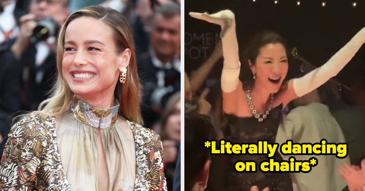 This Viral Video Of Brie Larson And Michelle Yeoh Dancing Together At A Cannes Afterparty Is Perfect This Viral Video Of Brie Larson And Michelle Yeoh Dancing Together At A Cannes Afterparty Is Perfect