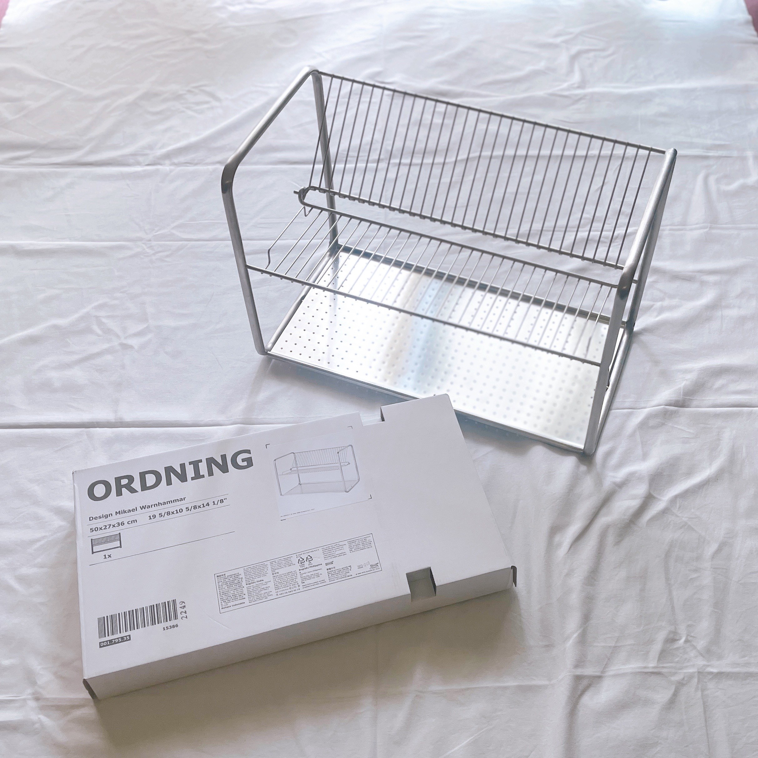 IKEA（イケア）のオススメのキッチン収納「ORDNING オルドニング 水切り」