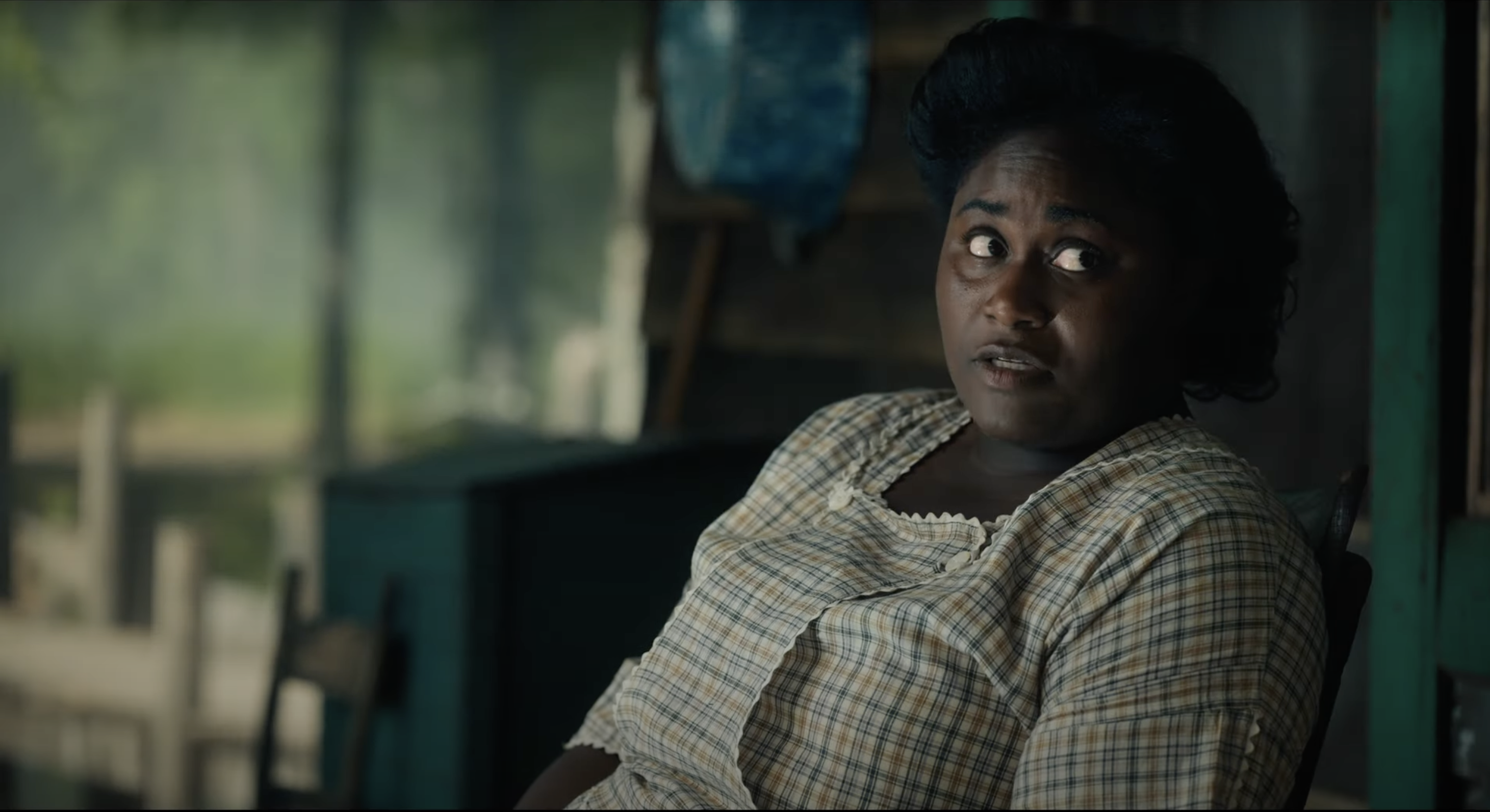 danielle brooks in a still from the color purple movie
