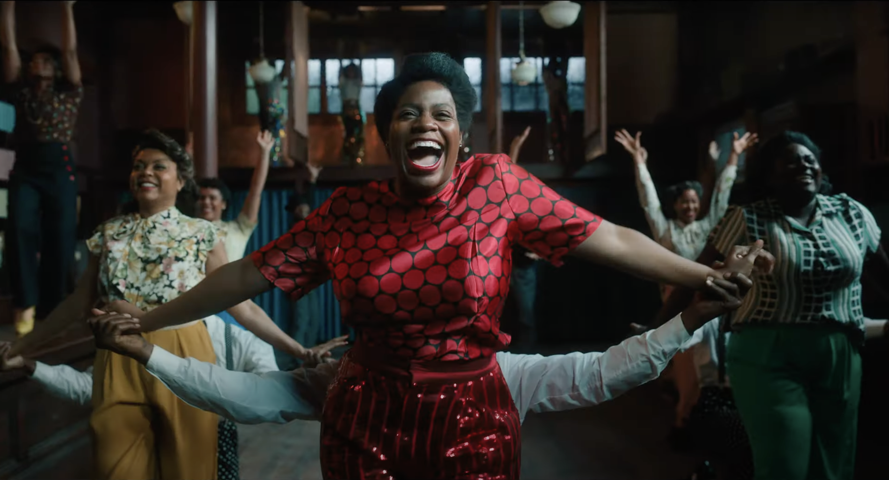 fantasia singing in a scene from the film
