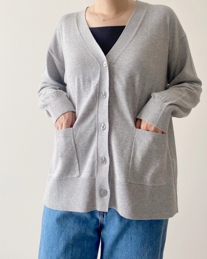 GU（ジーユー）のおすすめアイテム「UVカットオーバーサイズカーディガン（長袖）」