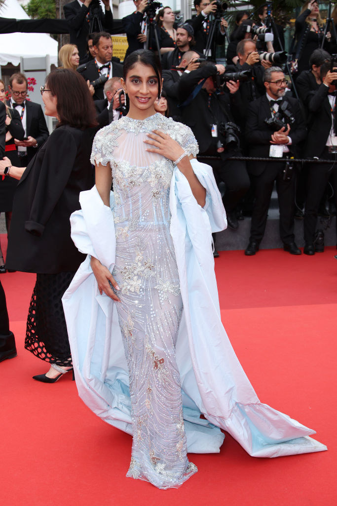 Dolly Singh attends the &quot;Indiana Jones And The Dial Of Destiny&quot; red carpet during the 76th annual Cannes film festival