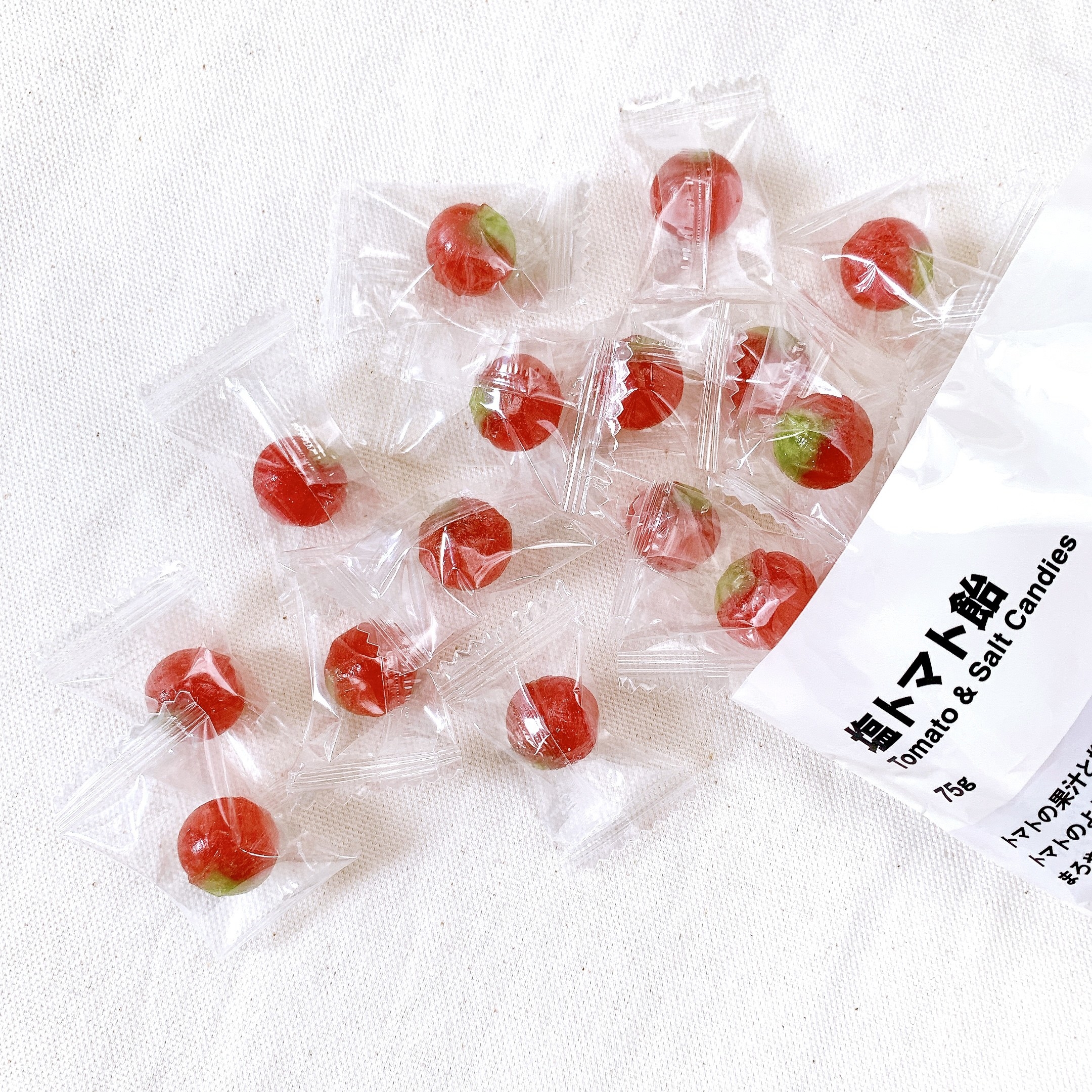 無印良品のおすすめの飴「塩トマト飴」