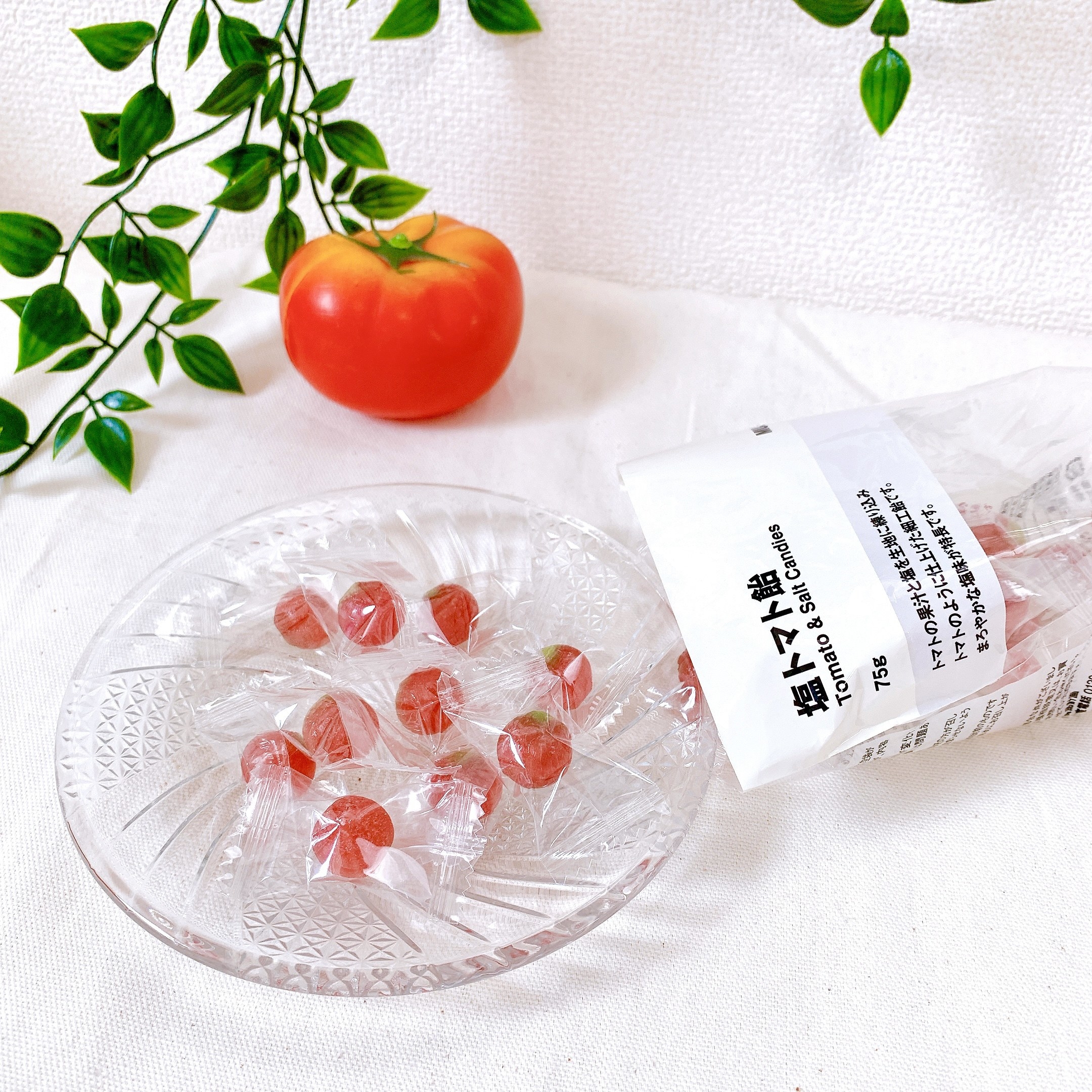 無印良品のおすすめの飴「塩トマト飴」