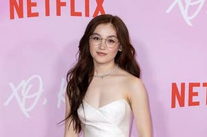 Anna Cathcart attends the Los Angeles Special Screening of Netflix's "XO, Kitty" at the Tudum Theater on May 11, 2023 in Hollywood, California.