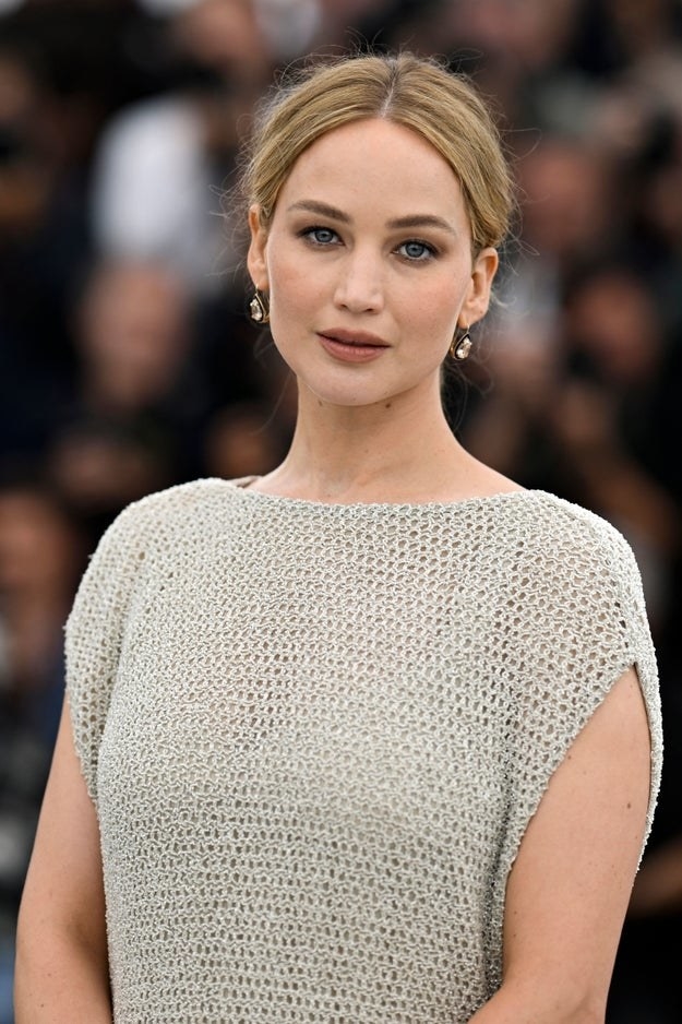 Closeup of Jennifer Lawrence
