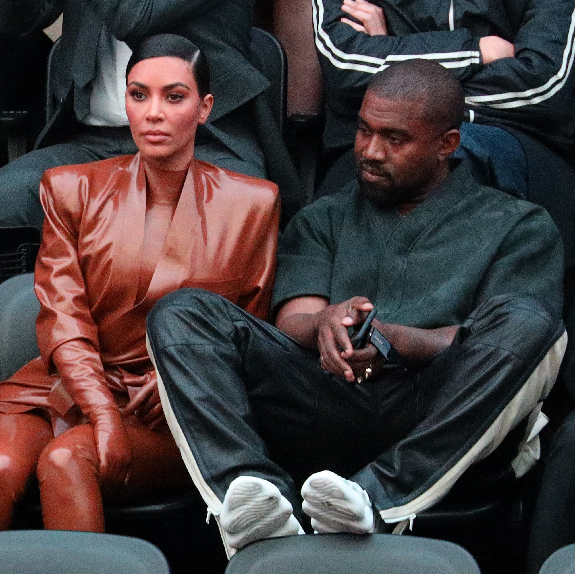 Kim and Ye sitting together