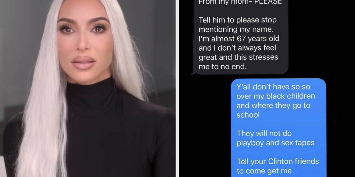 Kim Kardashian Fucked - Kim Kardashian Slams Kanye West's Comments About Her Sex Tape