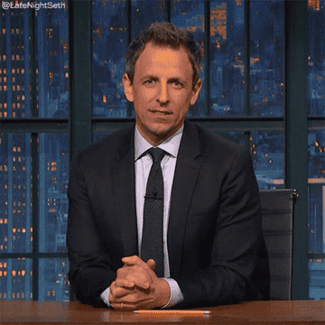 Seth Meyers on &quot;Late Night With Seth Meyers&quot;