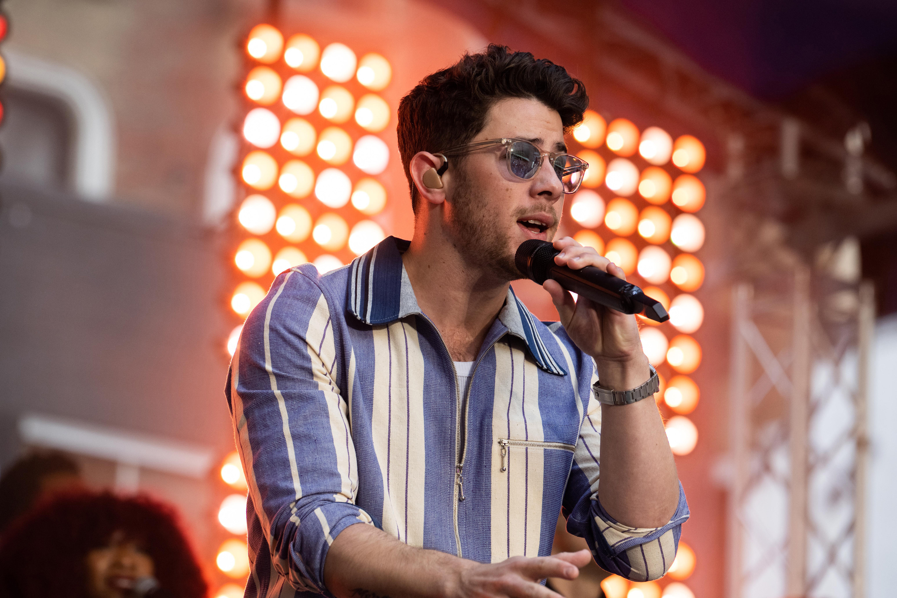 Nick Jonas onstage
