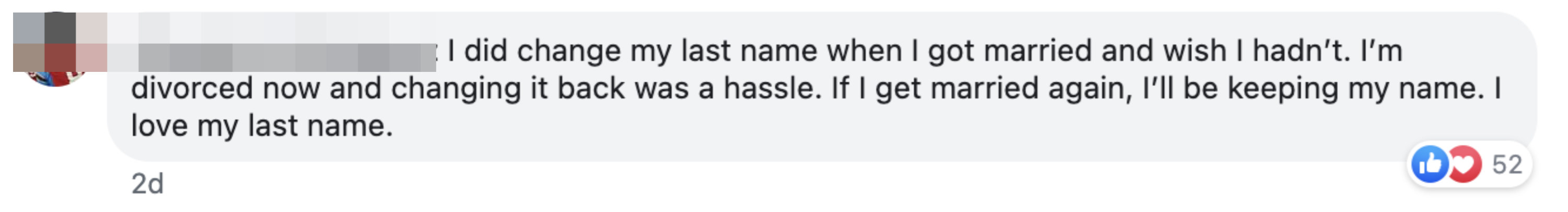 &quot;If I get married again, I'll be keeping my name. I love my last name.&quot;