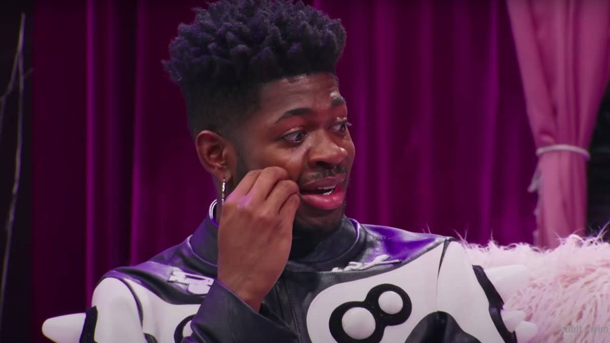Lil Nas X was brave enough to step into the Andy Kaufman-esque world of Eric André for the show's Season 666 premiere.