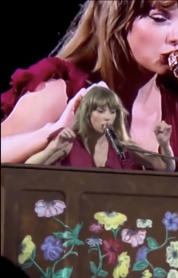 Taylor Swift onstage