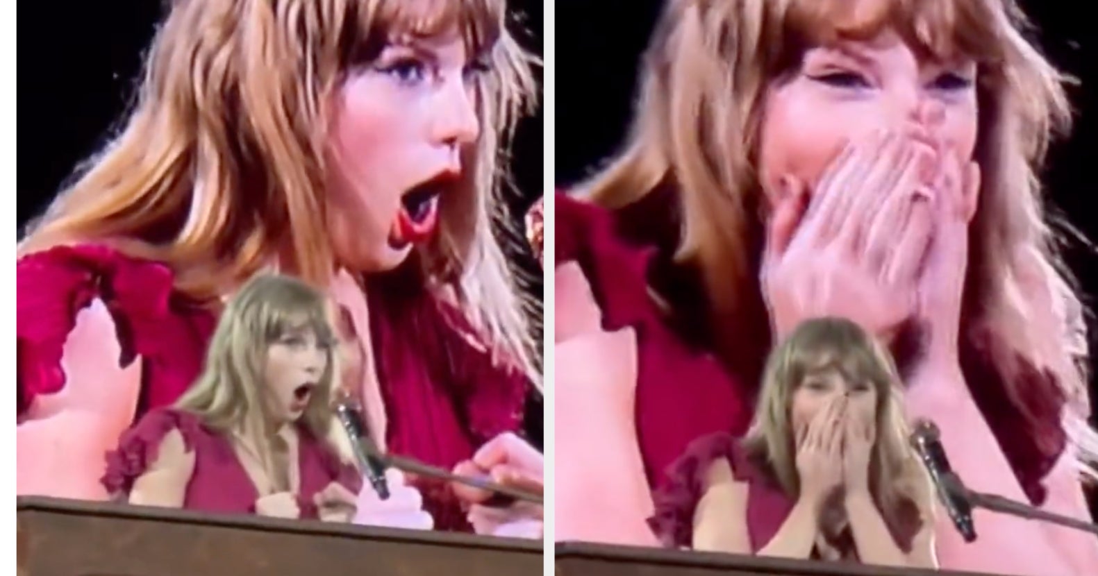 A Clip Of Taylor Swift’s Piano Becoming Possessed Has Gone Viral After Nearly Drowning In A Torrential Rain Storm