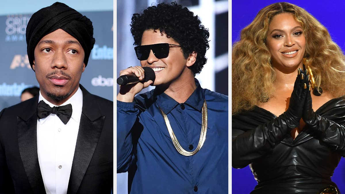 When Nick Cannon's 'Daily Cannon' co-hosts asked him to name some of Bruno Mars' hits, the 42-year-old drew a blank.