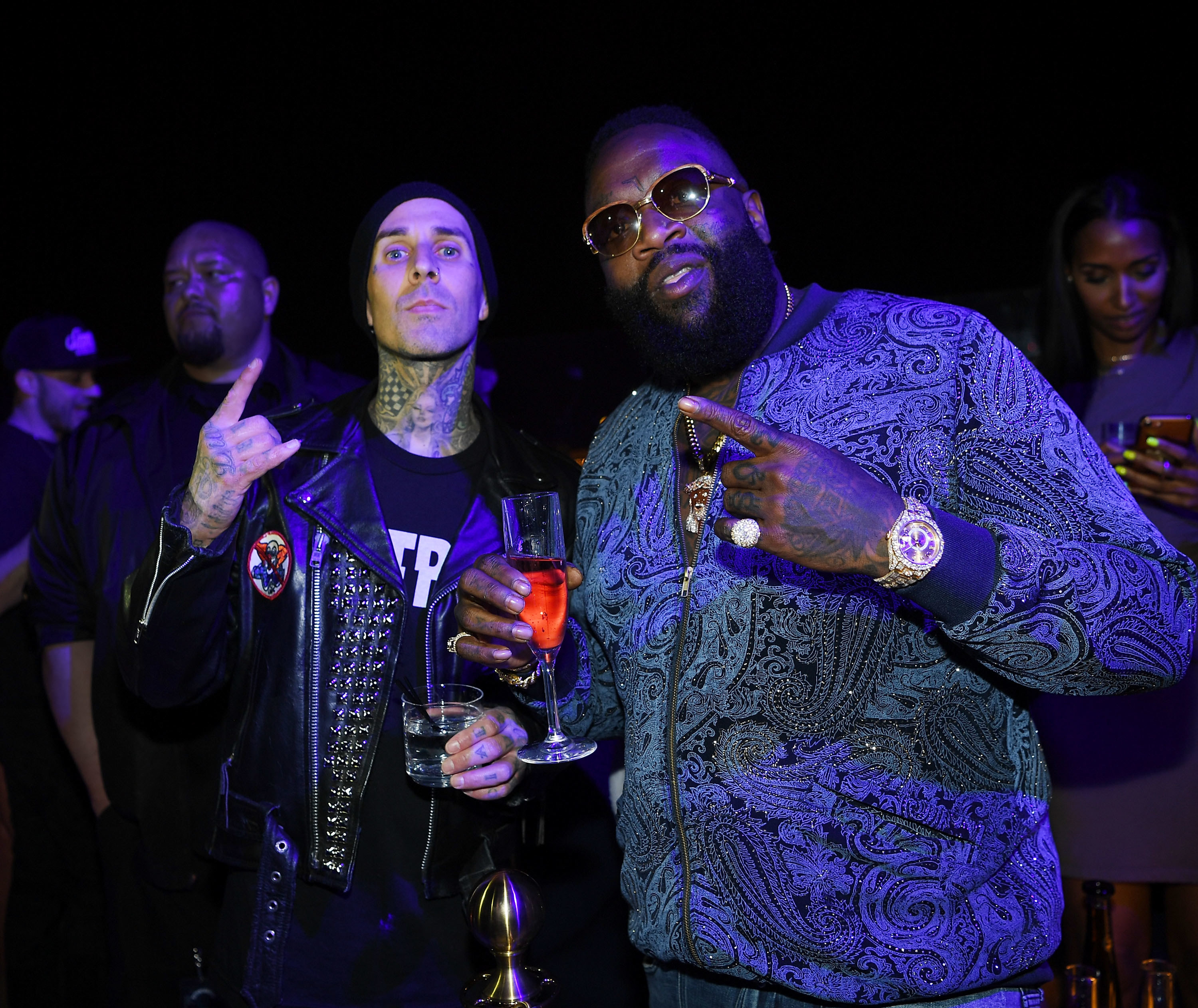 Travis and Rick Ross