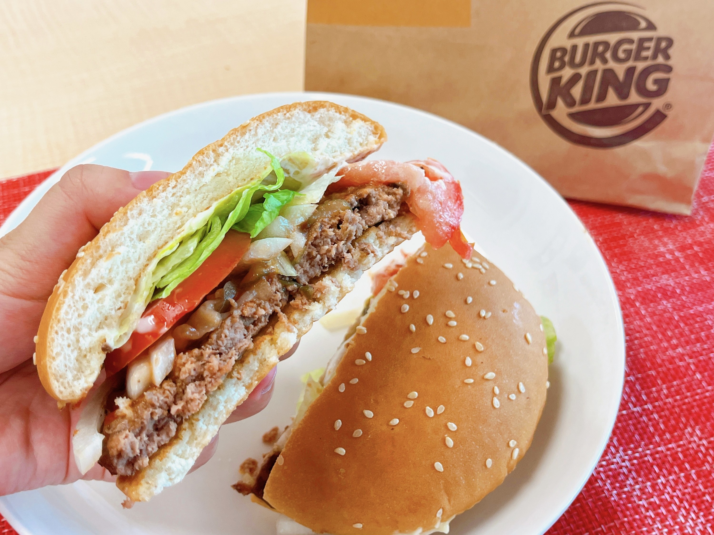 バーガーキングのオススメの定番メニュー「ワッパー」