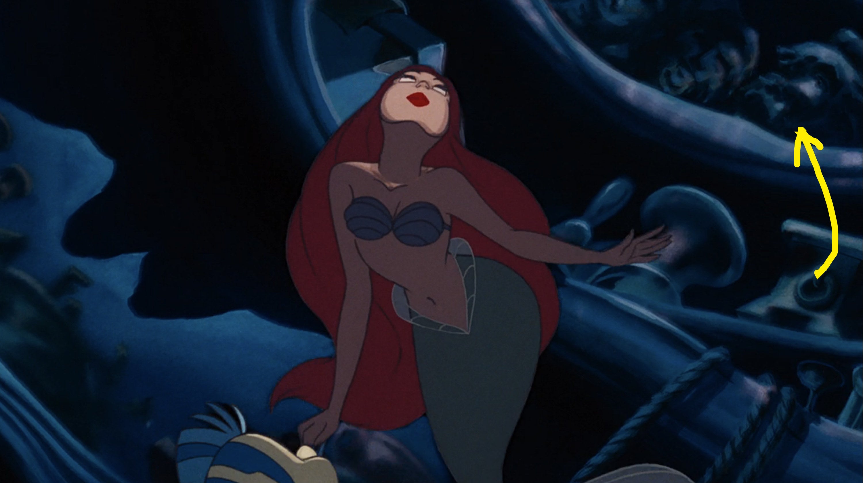 14 The Little Mermaid Animated Easter Eggs