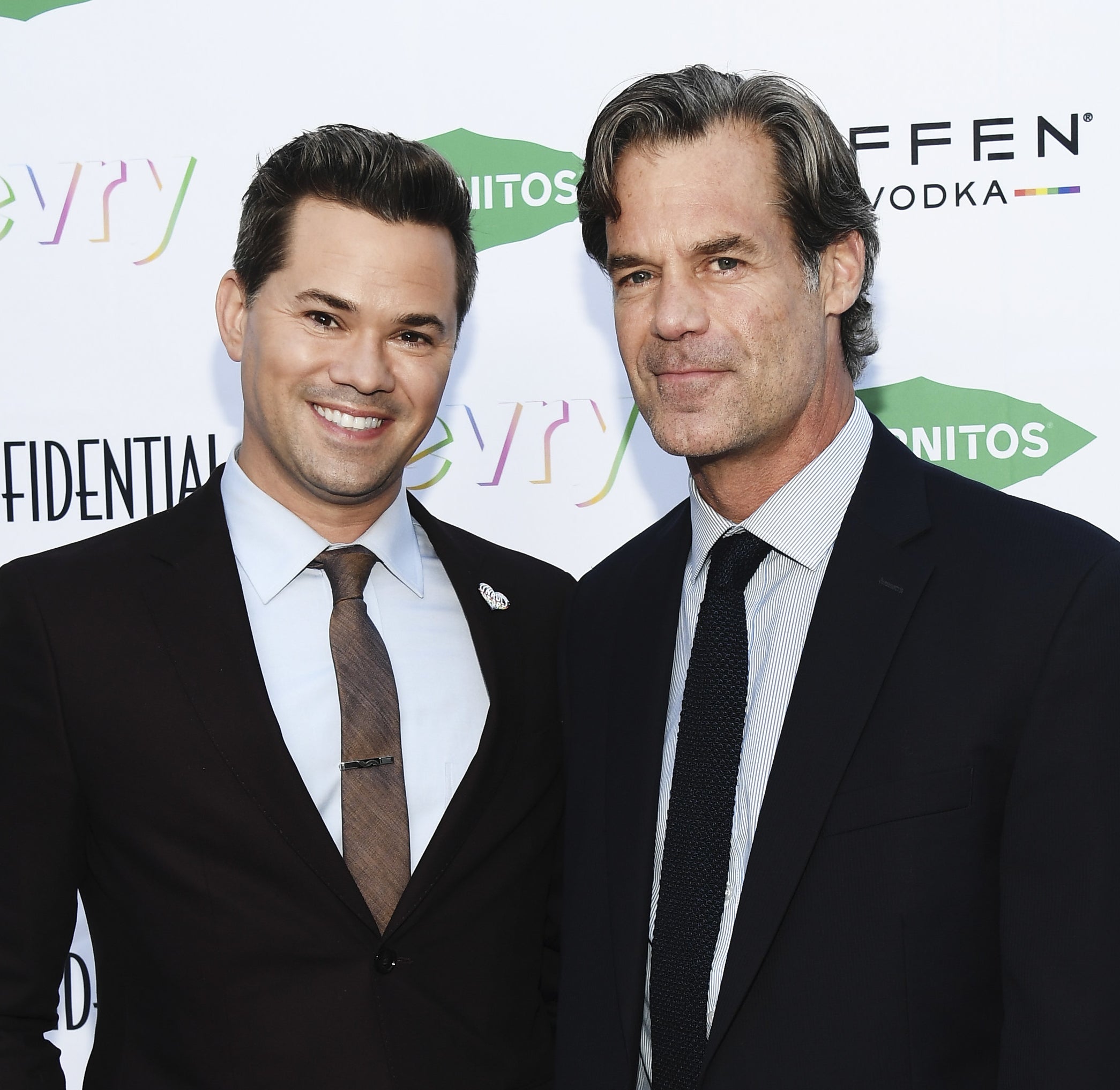 Andrew Rannells and Tuc Watkins