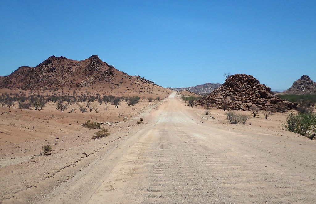 B1 road in Namibia
