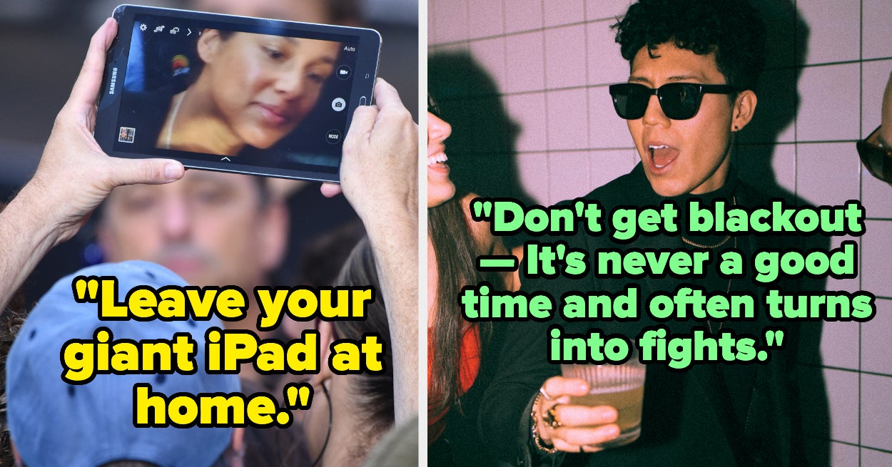 Don’t Film For More Than 10 Seconds, Practice Basic Hygiene, And 19 Other Dos And Don’ts Of Attending Concerts In 2023 Don’t Film For More Than 10 Seconds, Practice Basic Hygiene, And 19 Other Dos And Don’ts Of Attending Concerts In 2023