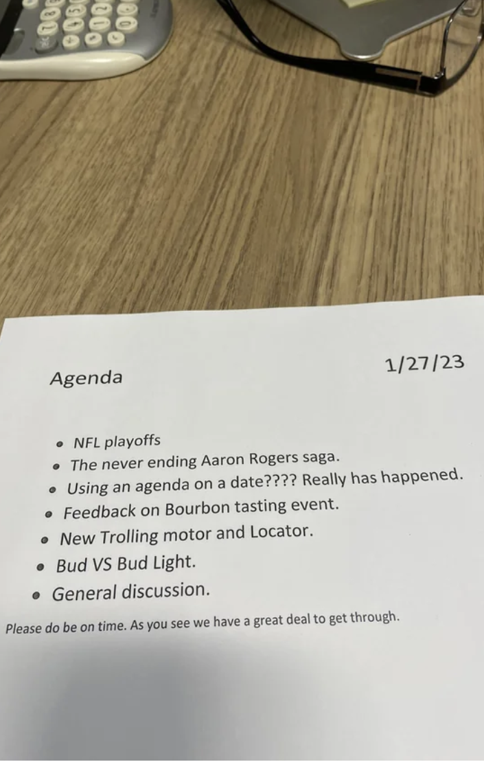 Agenda includes NFL playoffs, the never-ending Aaron Rogers saga, and Bud vs Bud Light