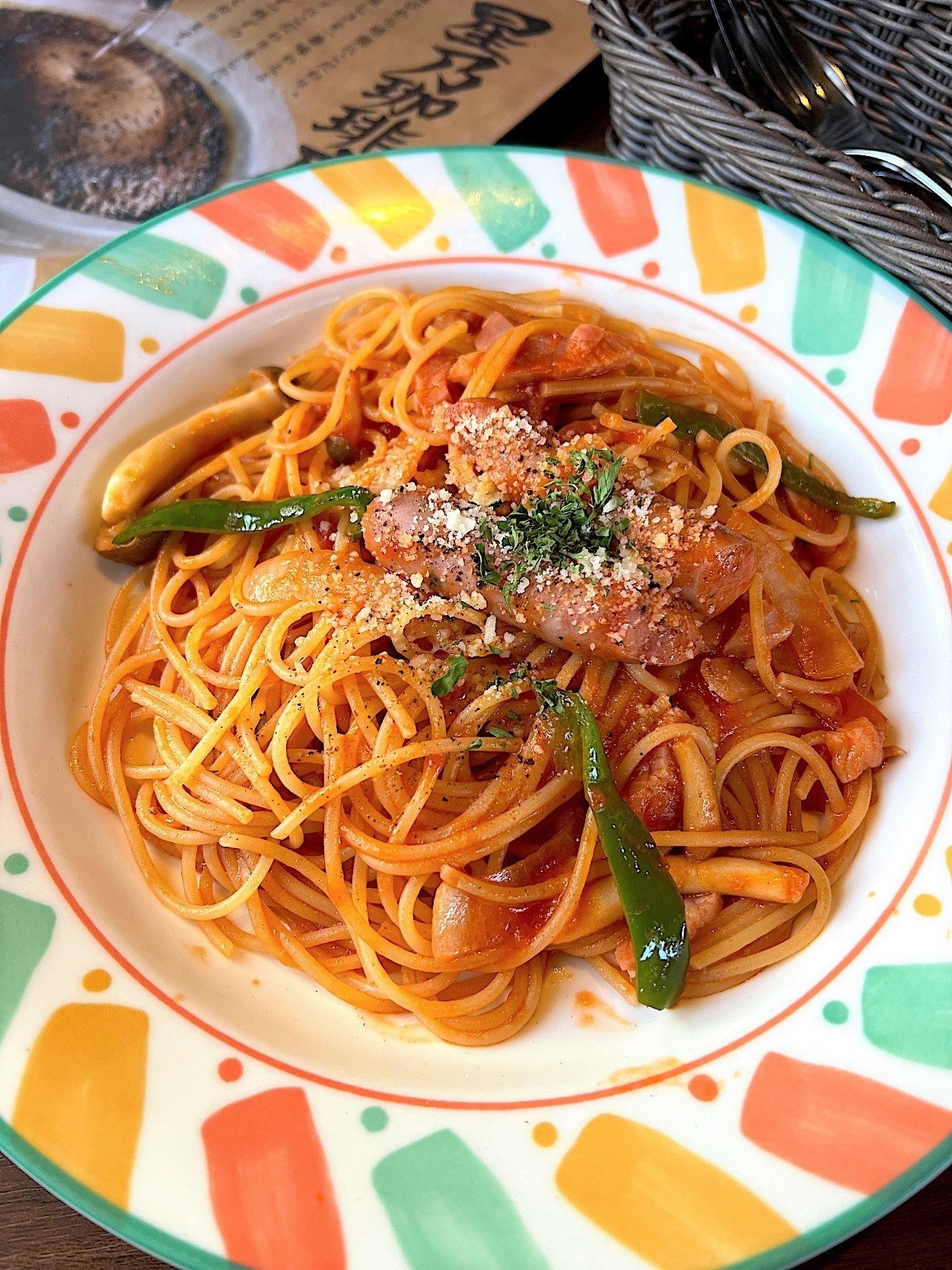 星乃珈琲店のおすすめメニュー「ごちそうナポリタン」