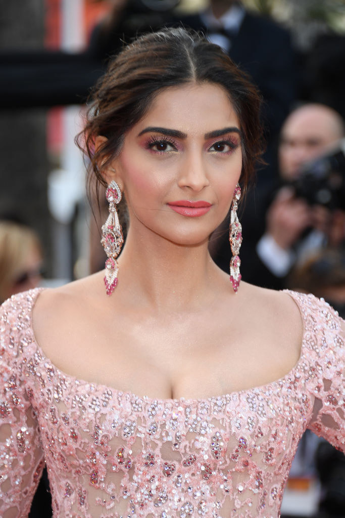 Sonam Kapoor attends the &quot;The Meyerowitz Stories&quot; screening during the 70th annual Cannes Film Festival
