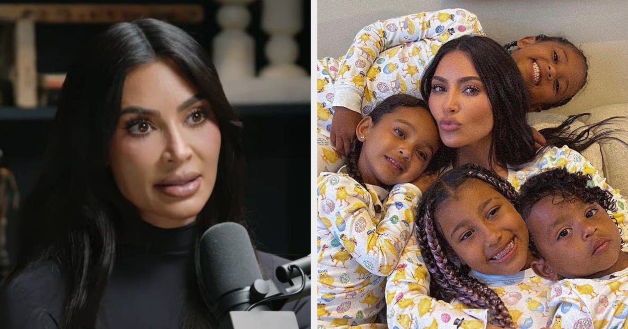Kim Kardashian’s Latest Comments About Struggling To Raise 4 Kids With “No One There” To Help Have Sparked A Divide After Some People Accused Her Of “Trying To Act Middle Class”