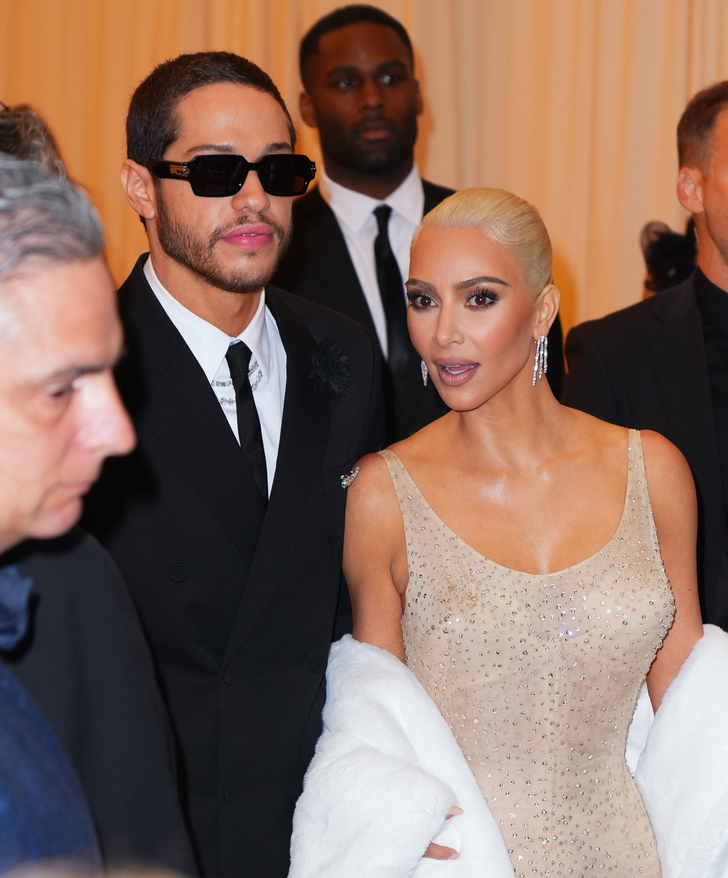 kim and pete at the met