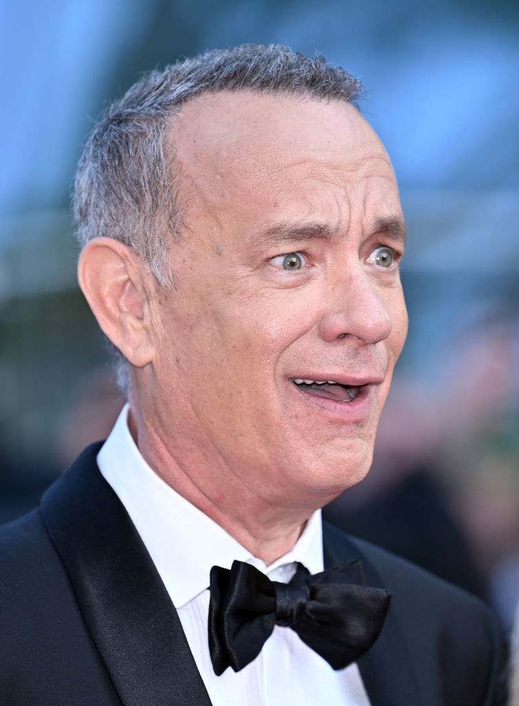 Closeup of Tom Hanks