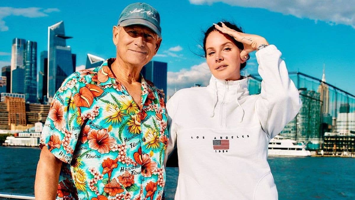 The comments come as Lana Del Rey's father, Rob Grant, gears up for the release of his debut album, 'Lost at Sea.'