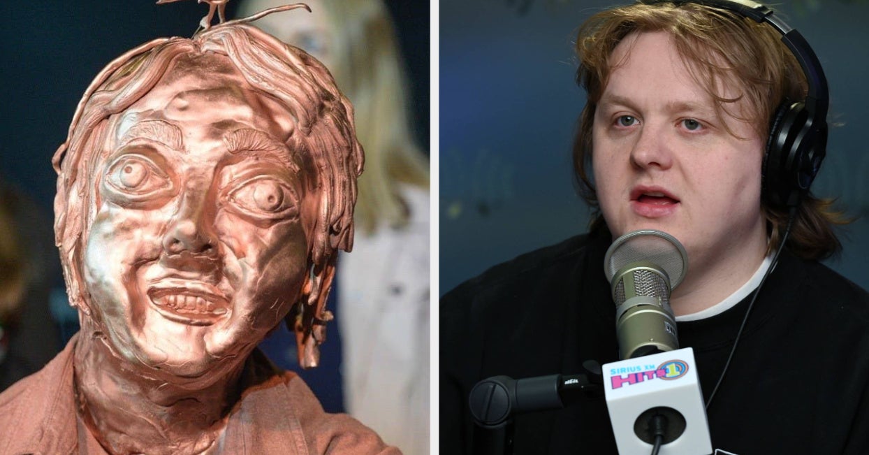 I’m Sorry, But I’m Kind Of Obsessed With This Scary Lewis Capaldi Statue And His Reaction To It