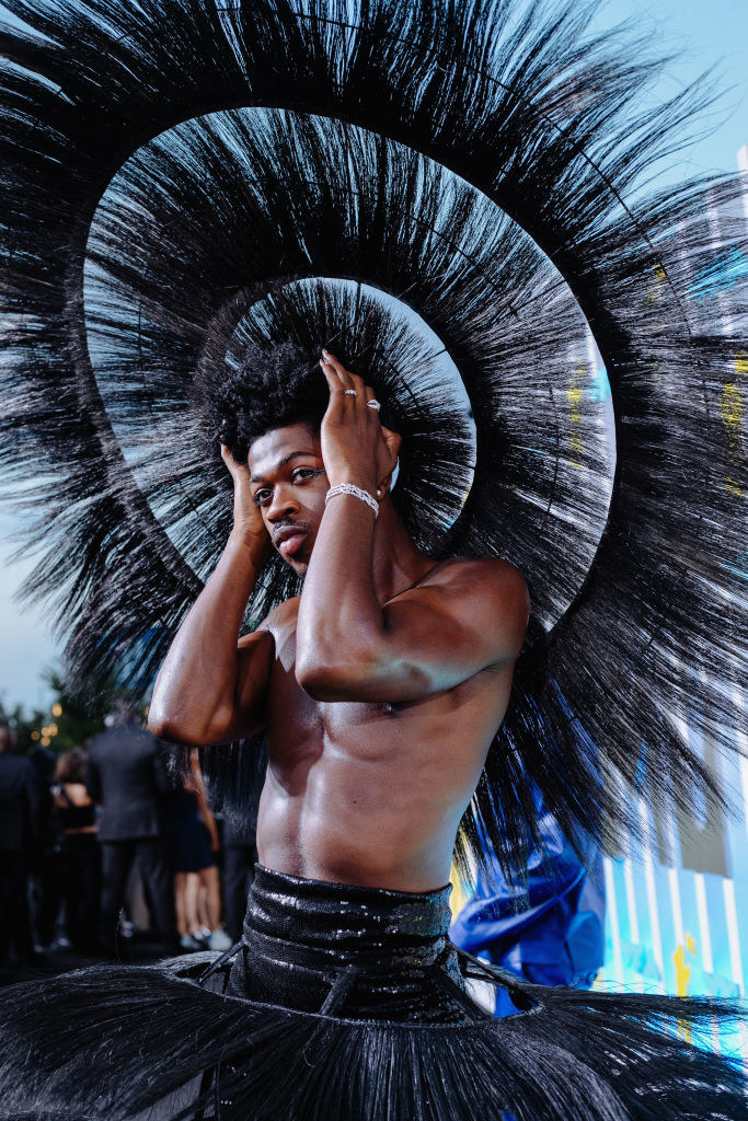 Close-up of Lil Nas X