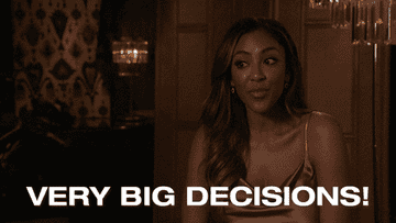 Tayshia talks about some &quot;very big decisions&quot; to be made on &quot;The Bachelorette&quot;