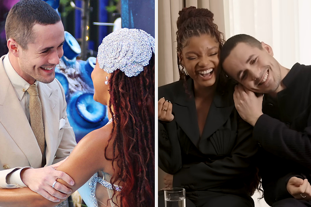 Here Are 19 Behind-The-Scenes Moments When Halle Bailey And Jonah Hauer-King's Friendship Restored Faith In Humankind
