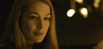 a gif of a scene from Gone Girl