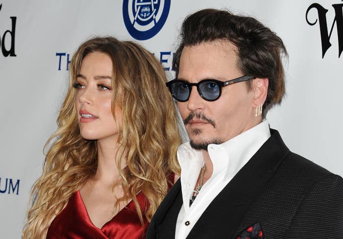 Close-up of Amber and Johnny