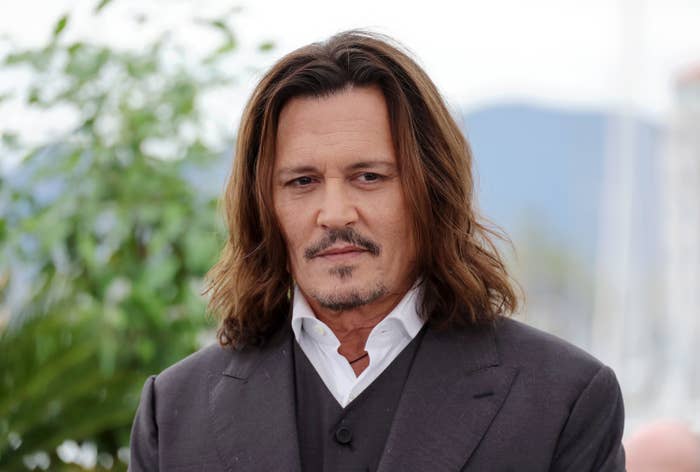 Close-up of Johnny Depp