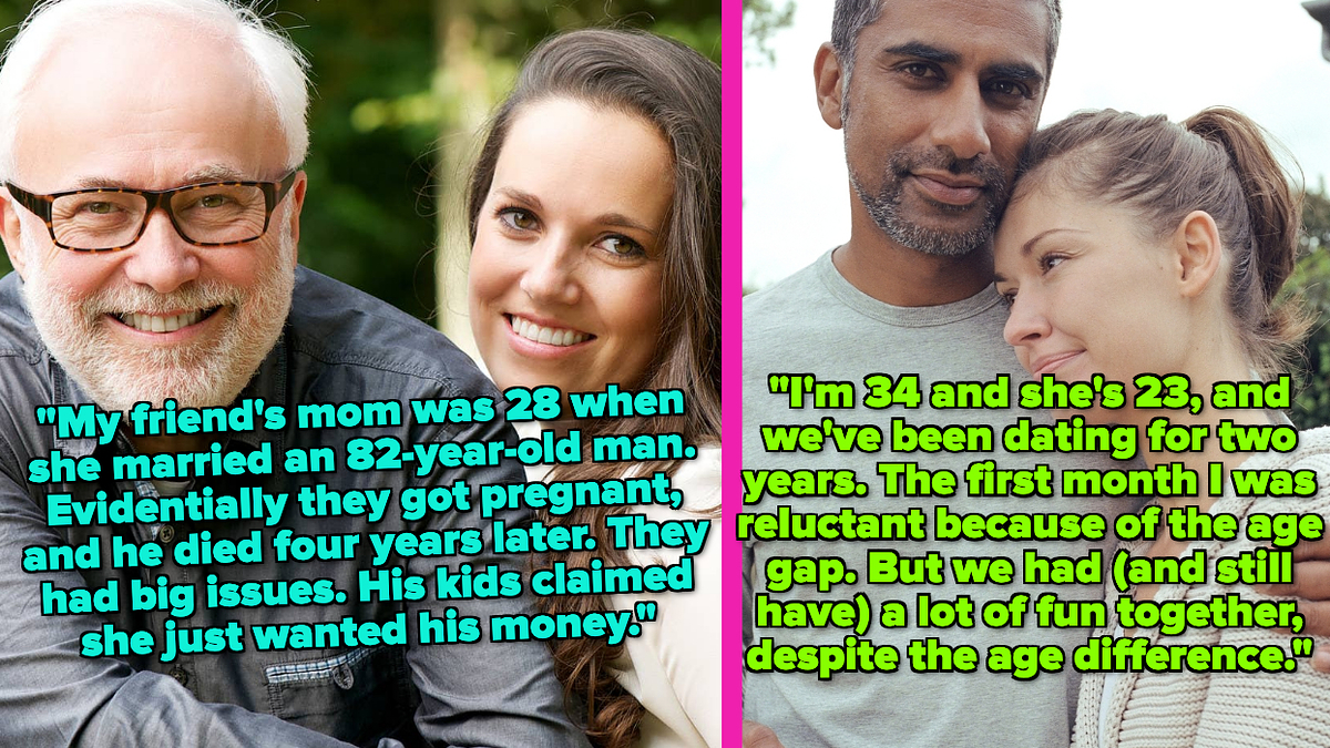 14 Relationships Big Age Gap Stories