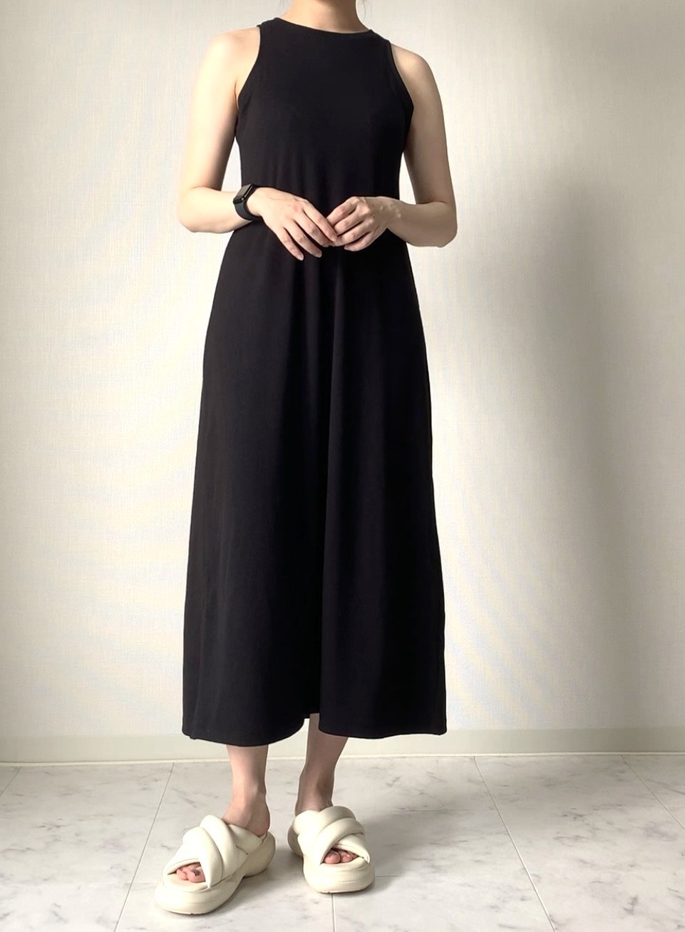 GU（ジーユー）のおすすめアイテム「 メッシュセットワンピース（ノースリーブ）」