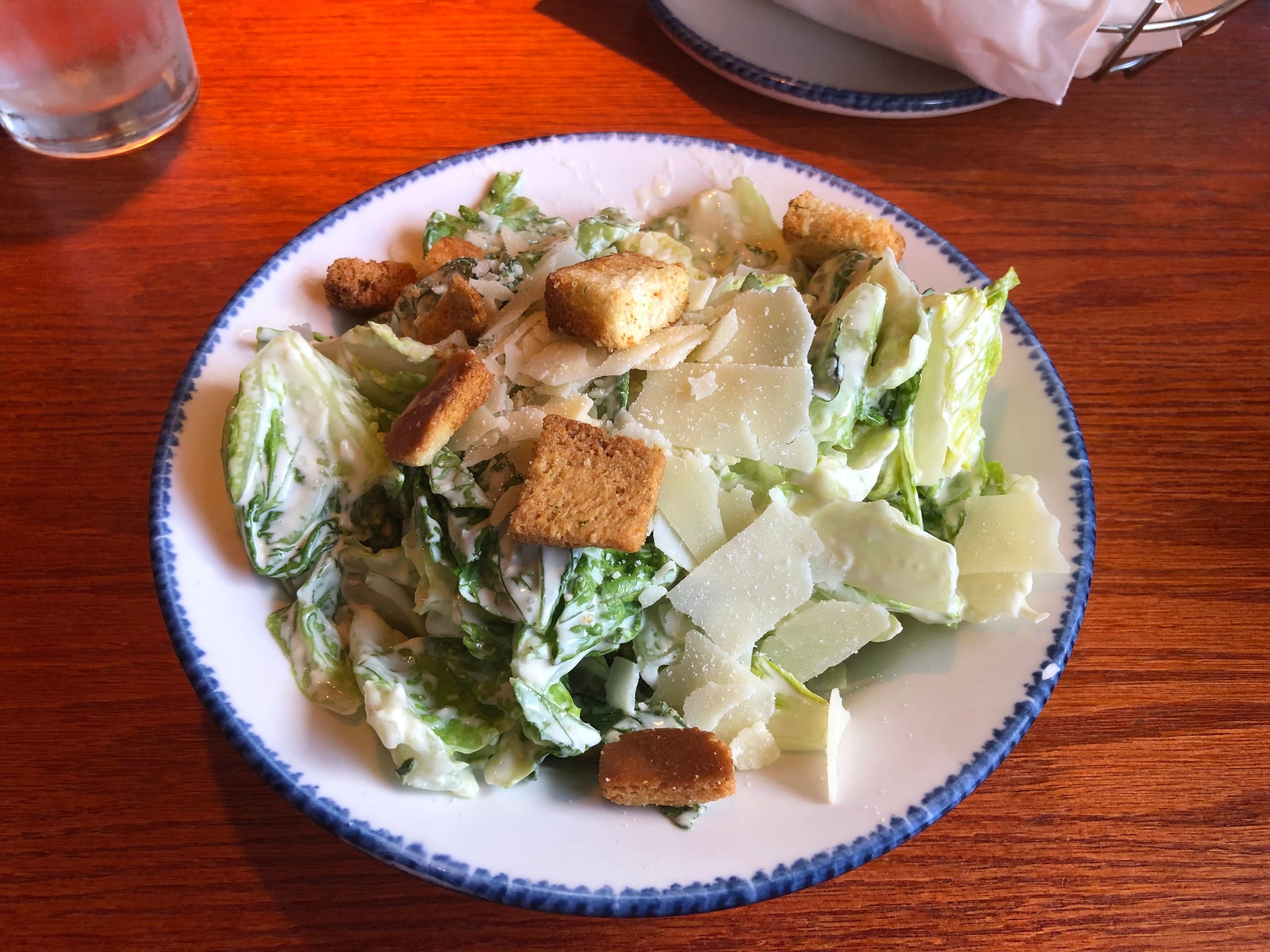 large side salad from Red Lobster