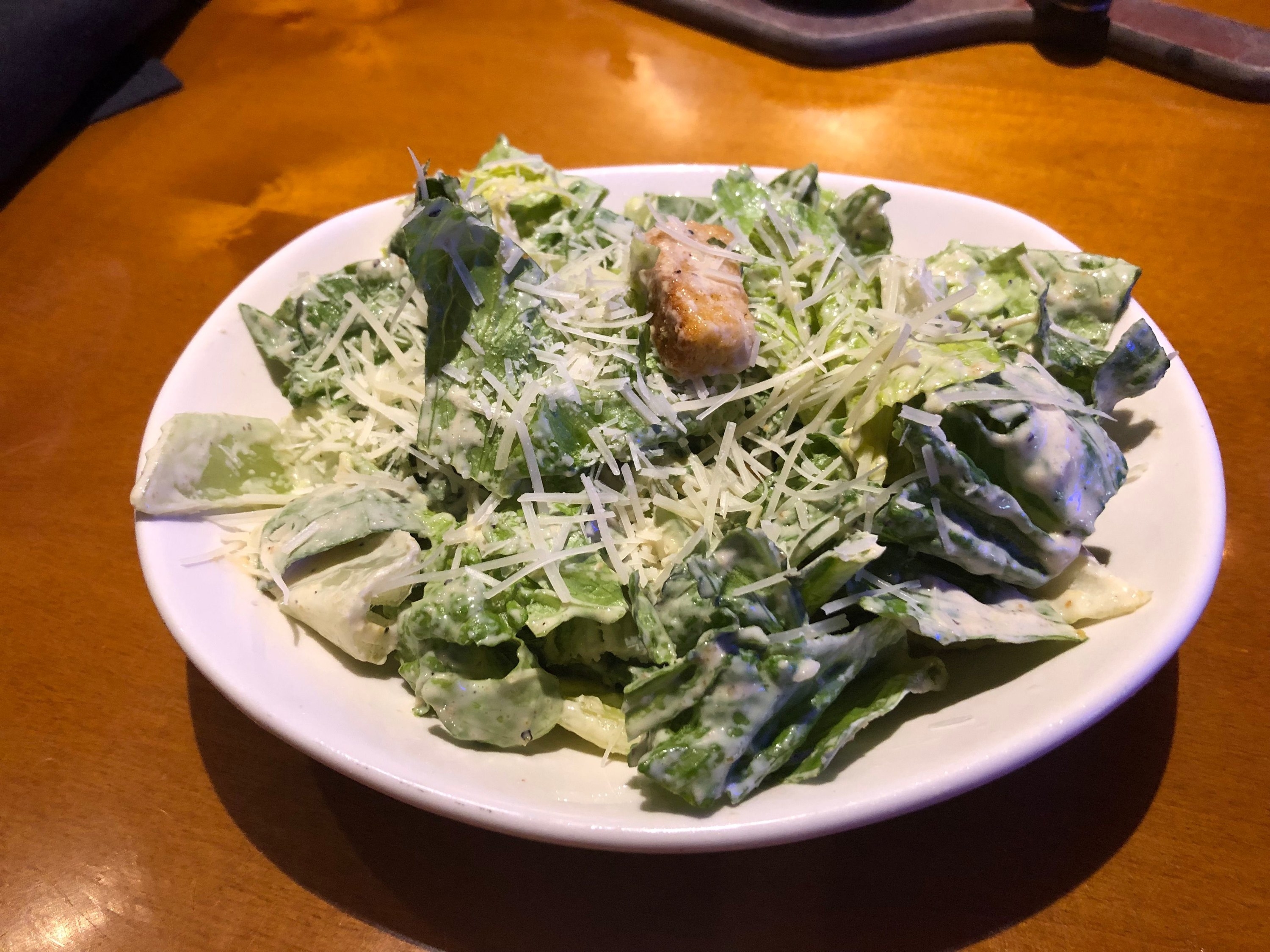 caesar salad from Outback Steakhouse