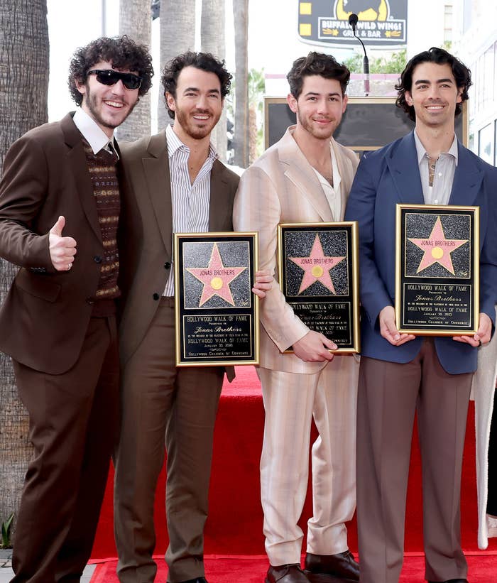 the four brothers on the hollywood star