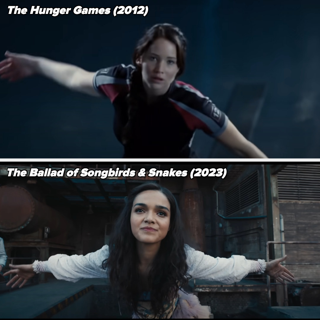 The scene in each movie
