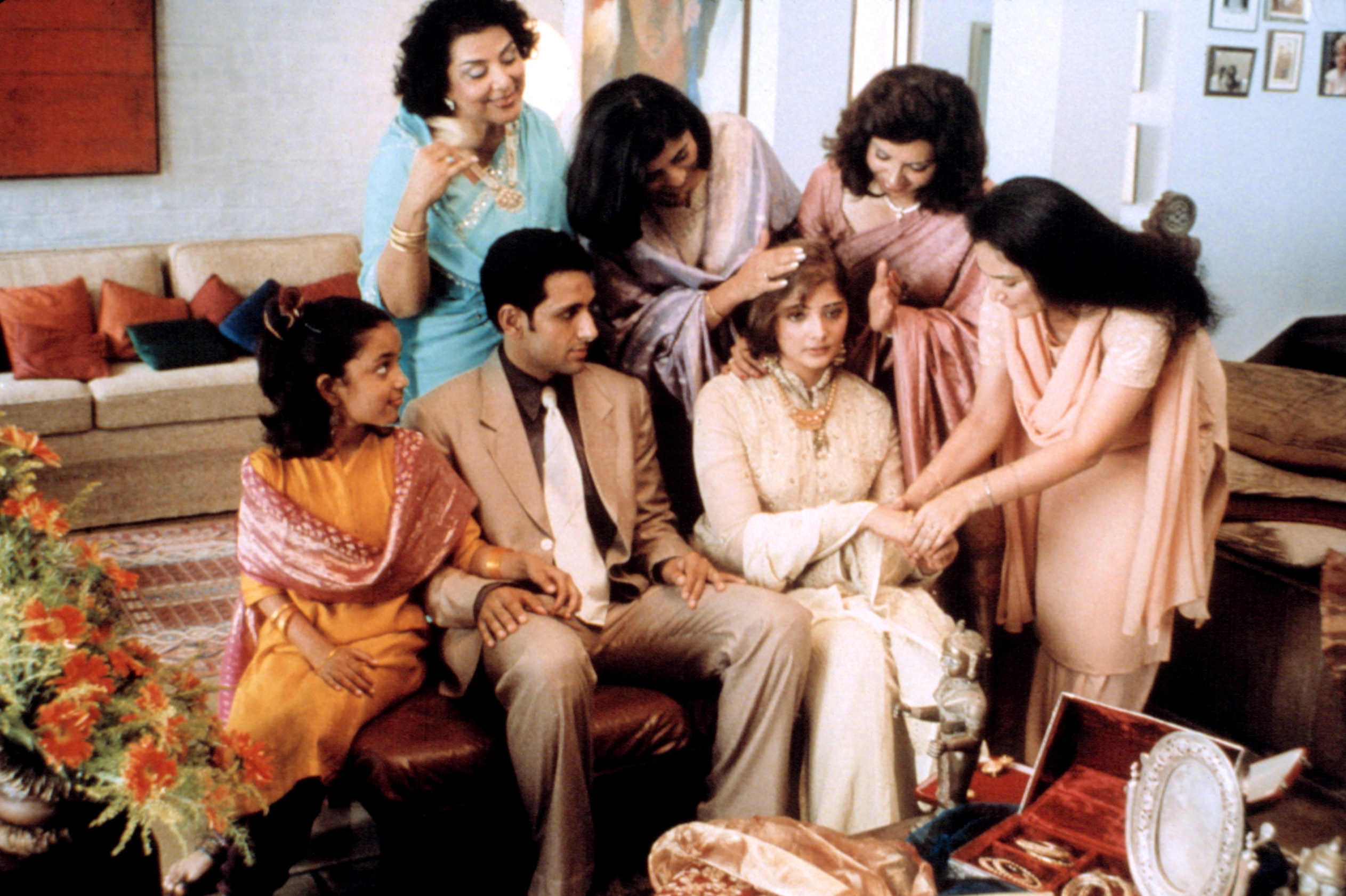 The cast of Monsoon Wedding